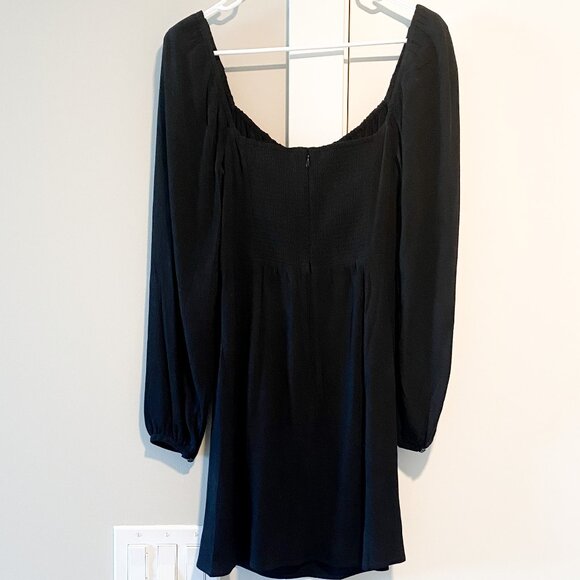 Aritzia Sunday Best Delilah Long Sleeve Mini Dress Size M Vamp Grunge Witchcore - Picture 3 of 10